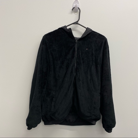 TOMMY HILFIGER REVERSIBLE RAIN COAT AND FALL JACKET / SIZE SMALL - Picture 6 of 9